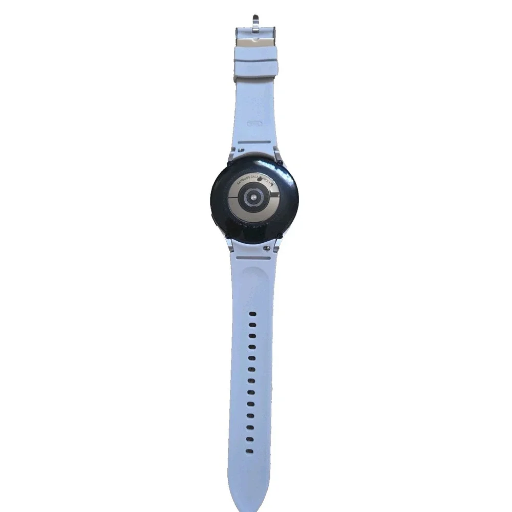 Samsung Galaxy 4 Classic Watch 46mm GPS Stainless Steel Case Gray Band Android